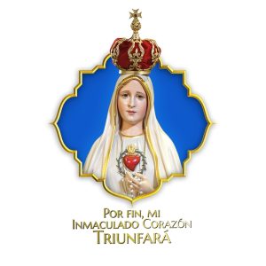 Imagen autoadhesiva Nuestra Señora de Fátima (Pack 12 unidades)