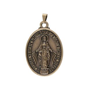 Medalla Ntra Señora de las Gracias Extragrande OroViejo