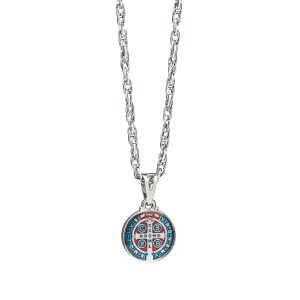 Collar Medalla San Benito Pequeña